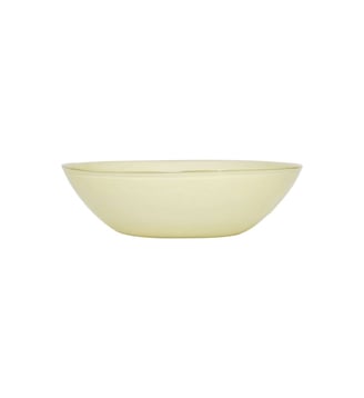 Bol en verre à fond rond - OYOY - Jaune
