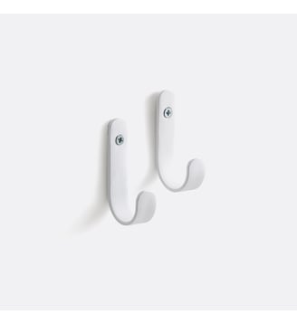 Lot de 2 patères en métal acier La Redoute Interieurs