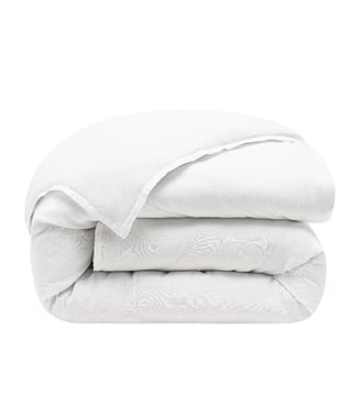 Housse de couette Nuances - Le Jacquard Francais - Blanc