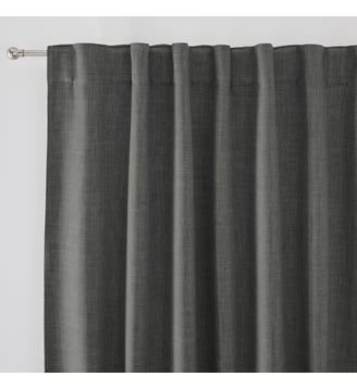 Rideau Obscurcissant - La Redoute Interieurs - Gris anthracite