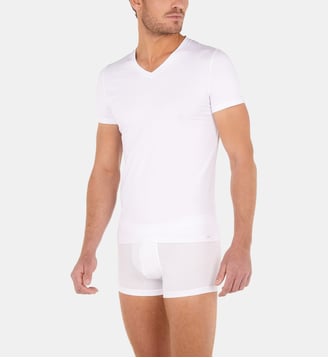 T-shirt Tencel - Hom - Blanc