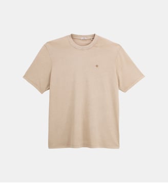 T-shirt Théo en coton - Serge Blanco - Travertin