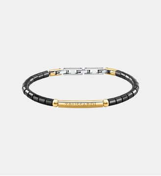 Bracelet T-CERAMIC - Trussardi - Stainless steel et yellow rose