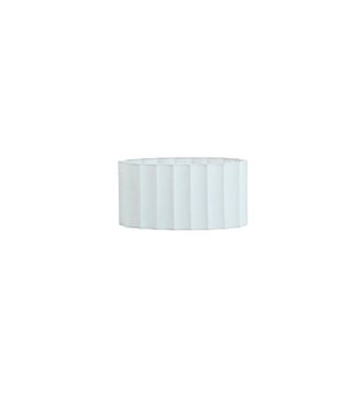 Abat-jour ovale Disli - Light & Living - Blanc