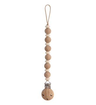 Attache sucette Luna - Mushie - Beige