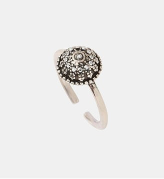 Bague fine ajustable   - Farah - Satellite - Argenté