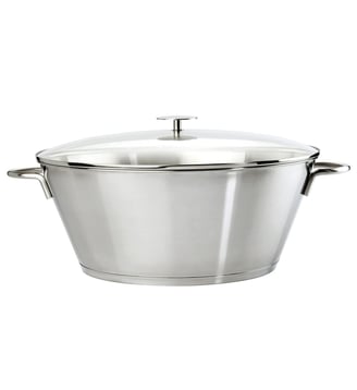 Grande Tablée - Confiturière Ø40cm - Cristel - Silver