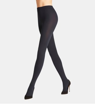 Collant Pure Matt 100 Fibre artificielle Opaque - Falke - Marine bleu