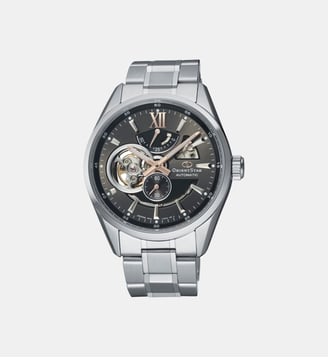 Montre automatique Contemporary Dark grey RE-AV0004N00B - Orient Star - Argenté