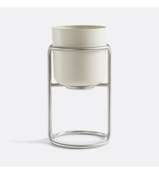 Cache-pot sur pied métal fer Ø26 cm La Redoute Interieurs