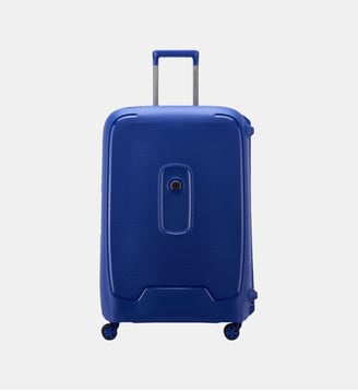 Valise rigide trolley Moncey 4R 76 cm - Delsey Paris - Bleu marine