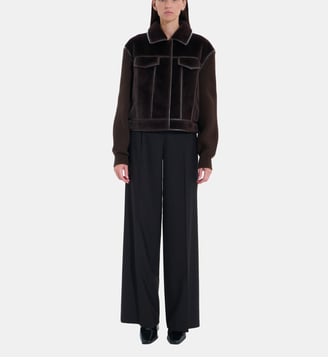 Manteau Majda - Zapa - Chocolat