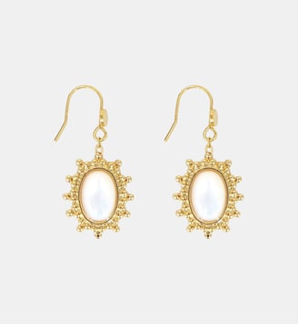Boucle d'oreille THELMA - Nilaï - Blanc