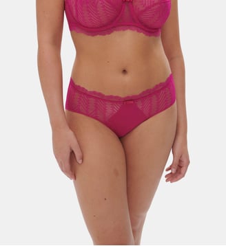 Shorty Canopée en dentelle - Simone Pérèle - Fuchsia