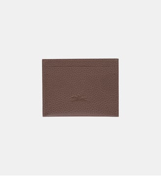 Porte-cartes - Le Foulonné - Longchamp - Taupe