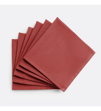 Lot de 6 serviettes de table anti-tache La Redoute Interieurs