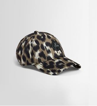 Casquette leopard - Fusalp - Léopard flou savane
