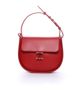 Sac Senda rouge rubis - Ines de la Fressange Paris - Rouge