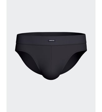 Slip en coton élasthanne - Impetus - Bleu marine