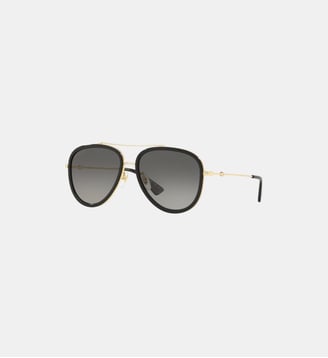 Lunettes de soleil Pilote GG0062S - Gucci - Écaille