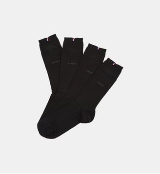 Pack 2 chaussettes en viscose - Bambou Noir - Arthur - Noir