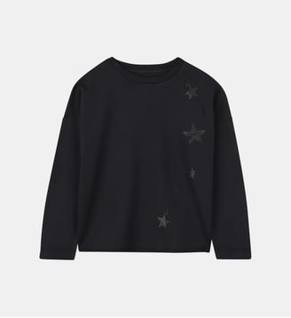 T-shirt à manches longues - Zadig&Voltaire Kids - Black