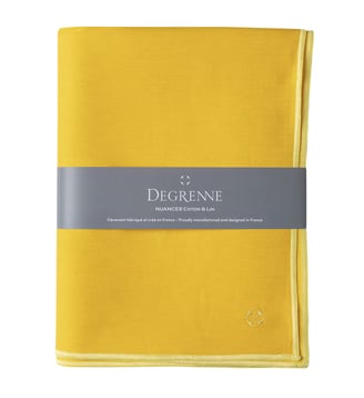 Nappe Rectangulaire 180 X 250 Cm - Nuances - Degrenne - Jaune tournesol