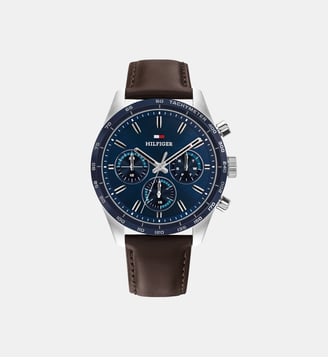 Montre Hampton Bleu foncé 1792276 - Tommy Hilfiger - Argenté