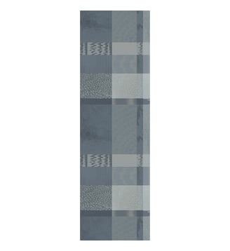 Chemin de table pur coton - Garnier Thiebaut - Gris orage