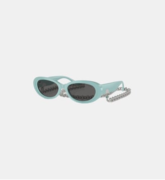Lunettes de soleil Ovale TF4221 - Tiffany & Co - Bleu tiffany