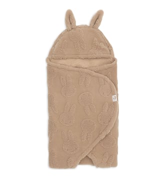 Couverture nomade Bunny - Jollein - Marron