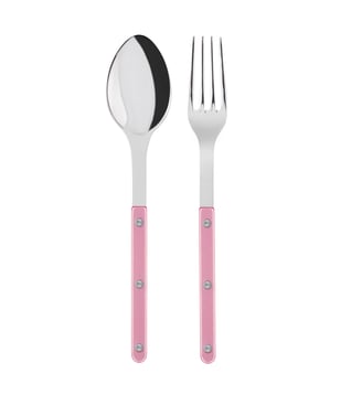 Couverts de service, - Sabre - Rose dragée