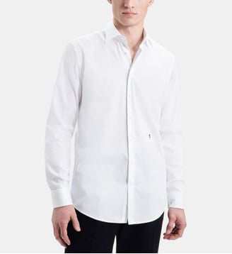 Chemise d'affaires 1/1 Regular Col Kent - Seidensticker - Blanc