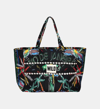 Sac cabs à motifs RAPHA - Wild - Noir
