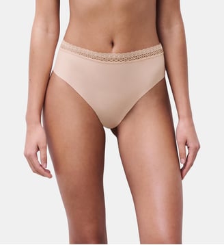 Slip taille haute échancrée confort - Chantelle - Sirocco