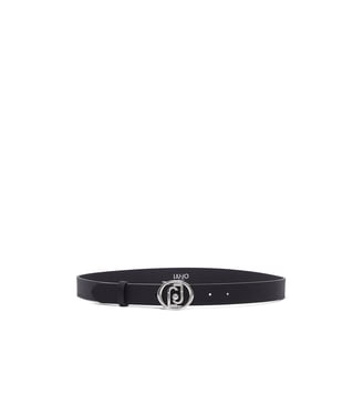 Ceinture avec logo rond - Liu Jo - Noir