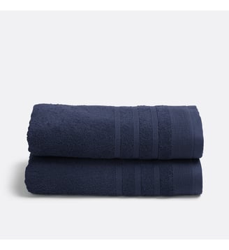 Lot de 2 serviettes éponge 600 g/m2 La Redoute Interieurs