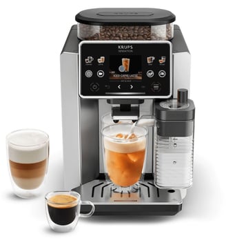 Expresso Broyeur Sensation Elite EA918GE0 - Krups - Gris