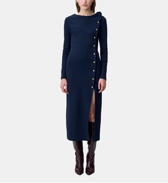 Robe longue maille - Claudie Pierlot - Marine