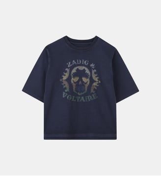 T-shirt coupe large - Zadig&Voltaire Kids - Nuit
