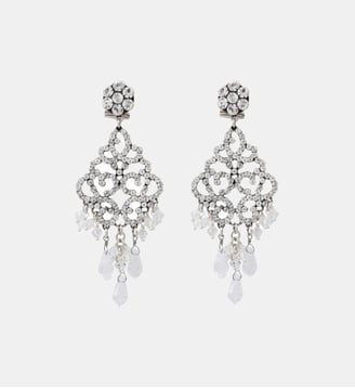 Boucles d'oreilles tiges percées   - Chiara - Satellite - Argenté
