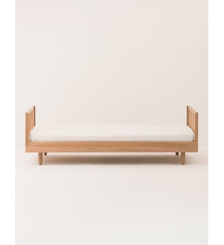 Lit individuel Pure en chêne massif - Nobodinoz - Bois de chêne