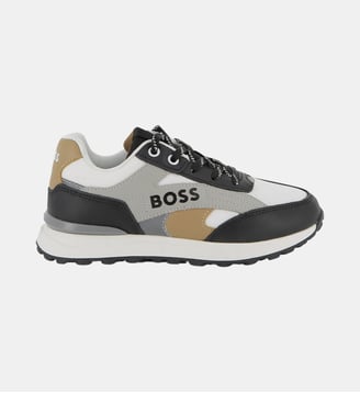 Basket à lacets - BOSS Kidswear - Black