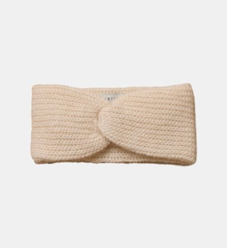 Headband  en maille perlée - Cyrillus - Écru