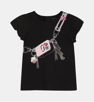Robe avec manches volumineuses - Marc Jacobs Kids - Black