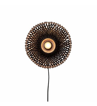Applique - Kalimantan - Ø30cm - Noir - Good&Mojo - Noir