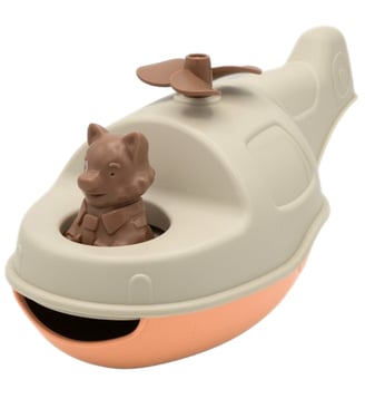 Hélicoptère Bateau - Le Jouet Simple - Beige