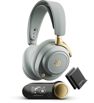 Casque gamer Arctis Nova Elite Gold Sage - Steel Series&nbsp; - Standard