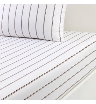 Drap housse en satin de coton Boss Home