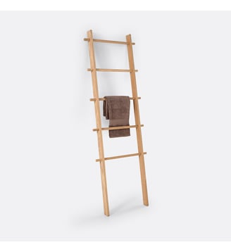 Échelle de salle de bain, 5 barreaux - La Redoute Interieurs - Bois clair
